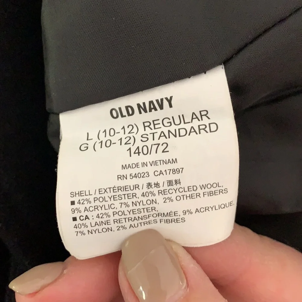 Old Navy Girls Dressy Coat